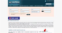 Desktop Screenshot of hdfc-personal-loan.com